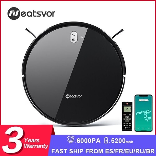 NEATSVOR ROBOT VACUUM CLEANER 6000pa 