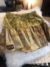 EUC Matilda Jane Girl Green Skirt Size 6