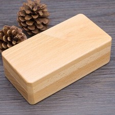 Large Secret Wooden Puzzle Box Hidden Diamond Jewelry Treasure Toys True Color