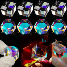 Cube Crystal Prism Prism Dice Beam Combiner Decoration Polyhedron Multiple Side