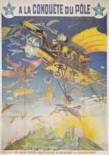 A La Conquete Du Pole (1920) - Miniature Film Poster/Book Clipping