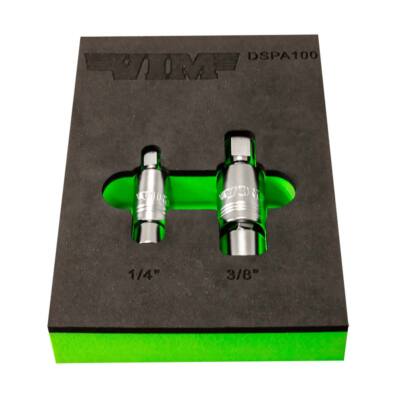VIM Tools 2 Pc. Dual Swivel Pinless Adapter Set DSPA100