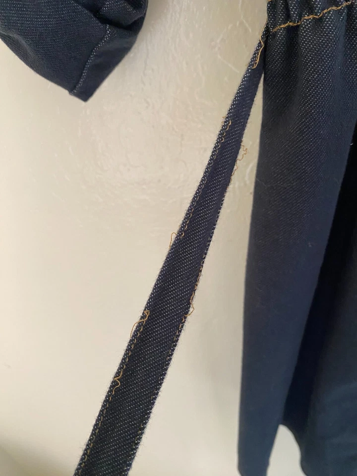 Vestido vaquero American Rag Ice con botones talla M/S Foto 4 de 4