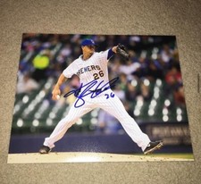 Kyle Lohse Signed 8x10 Photo Milwaukee Brewers