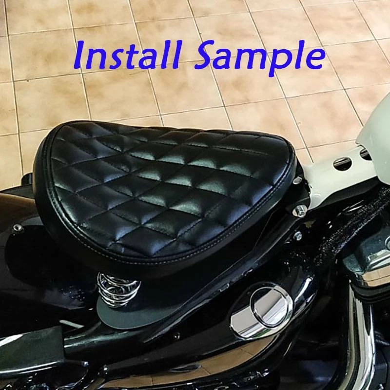 Para Kawasaki Vulcan S Motocicleta Bobber Chopper Assento Solo Mola com Base Selim - Imagem 3 de 4