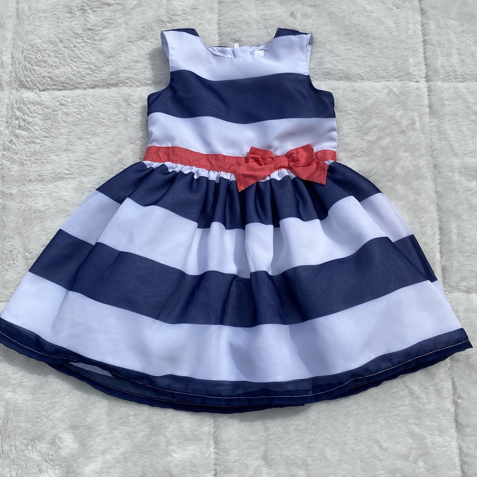 carters navy blue dress