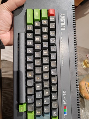 Amstrad CPC 464 64KB Keyboard QWERTY 100% Working No Screen & Cassette 133