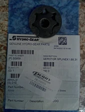 New Genuine OEM Hydro Gear Transmission Gerotor Spline 1.8X.31(3.2CC) 50959