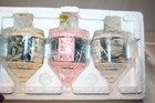 3 Thomas Kinkade Glass Ornaments Bradford Editions Victorian Christmas IV +#9-W