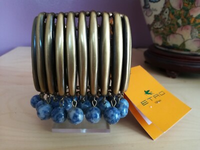 Auth ETRO Tribal Style Couture Bracelet Retail: 2394$