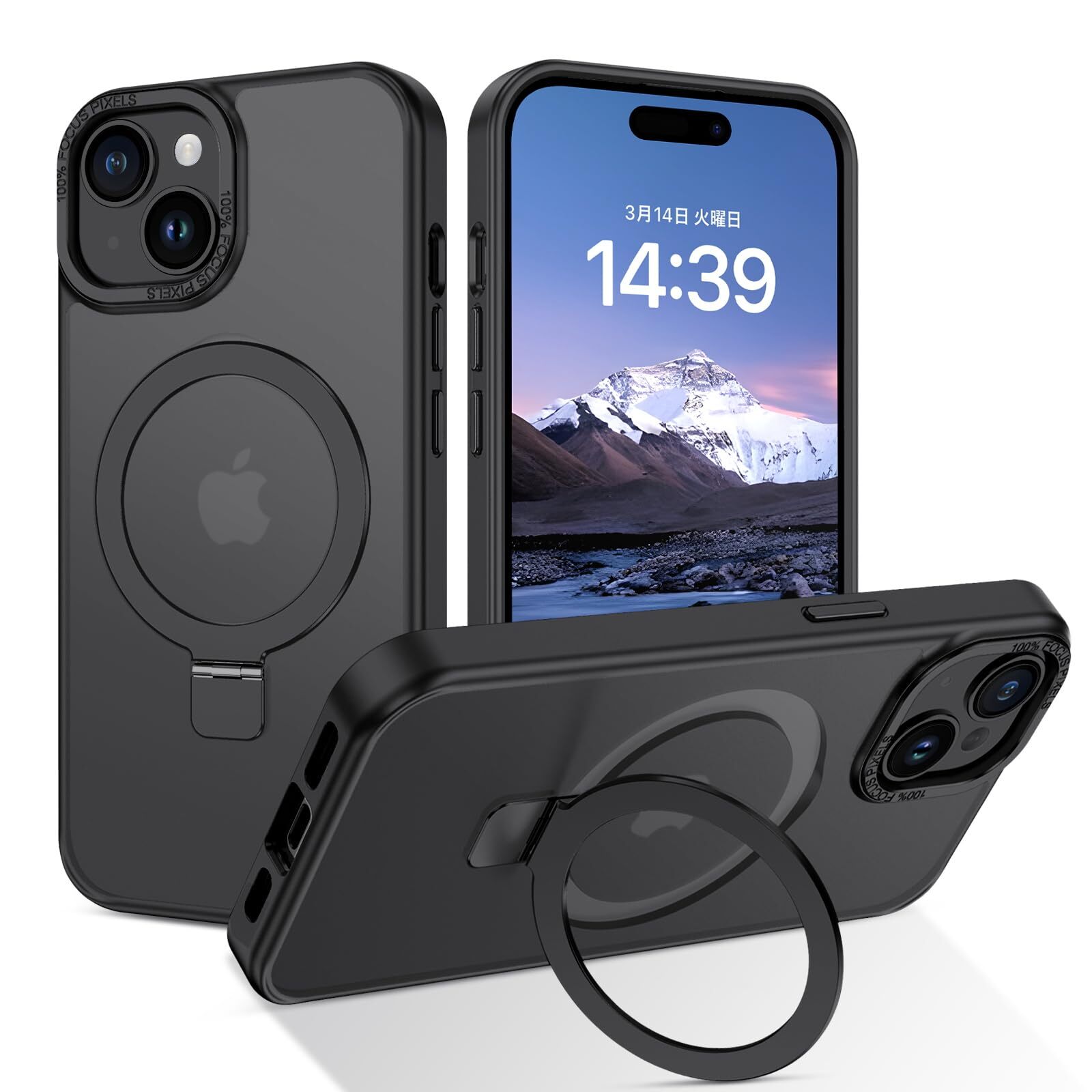 DUEDUE for iPhone 15 Case MagSafe Compatible iPhone 15 Case Equipped with M 983-image