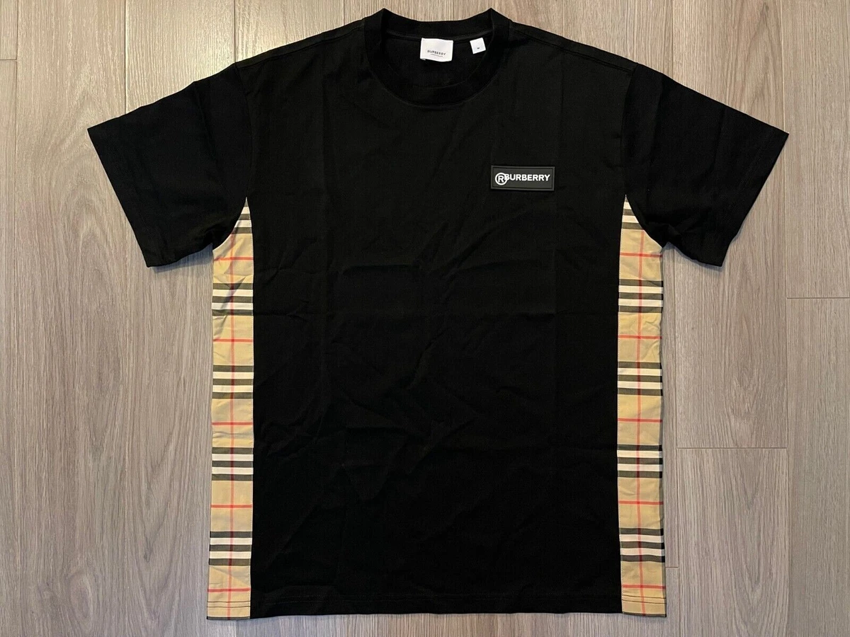 Burberry checkered sale t shirt