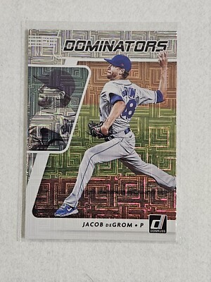 2021 Donruss Jacob deGrom  Dominators Vector Card  #DOM2