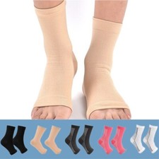 Ankle Foot Compression Sleeve, Socks for Maximum Support, Mediu 3 Pairs