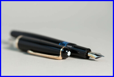 1960 MONTBLANC 342 Piston Filler with Fine STEEL nib - imprint | eBay