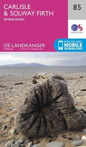 Thumbnail - Carlisle & Solway Firth, Gretna Green (map) Os Landranger Map (us