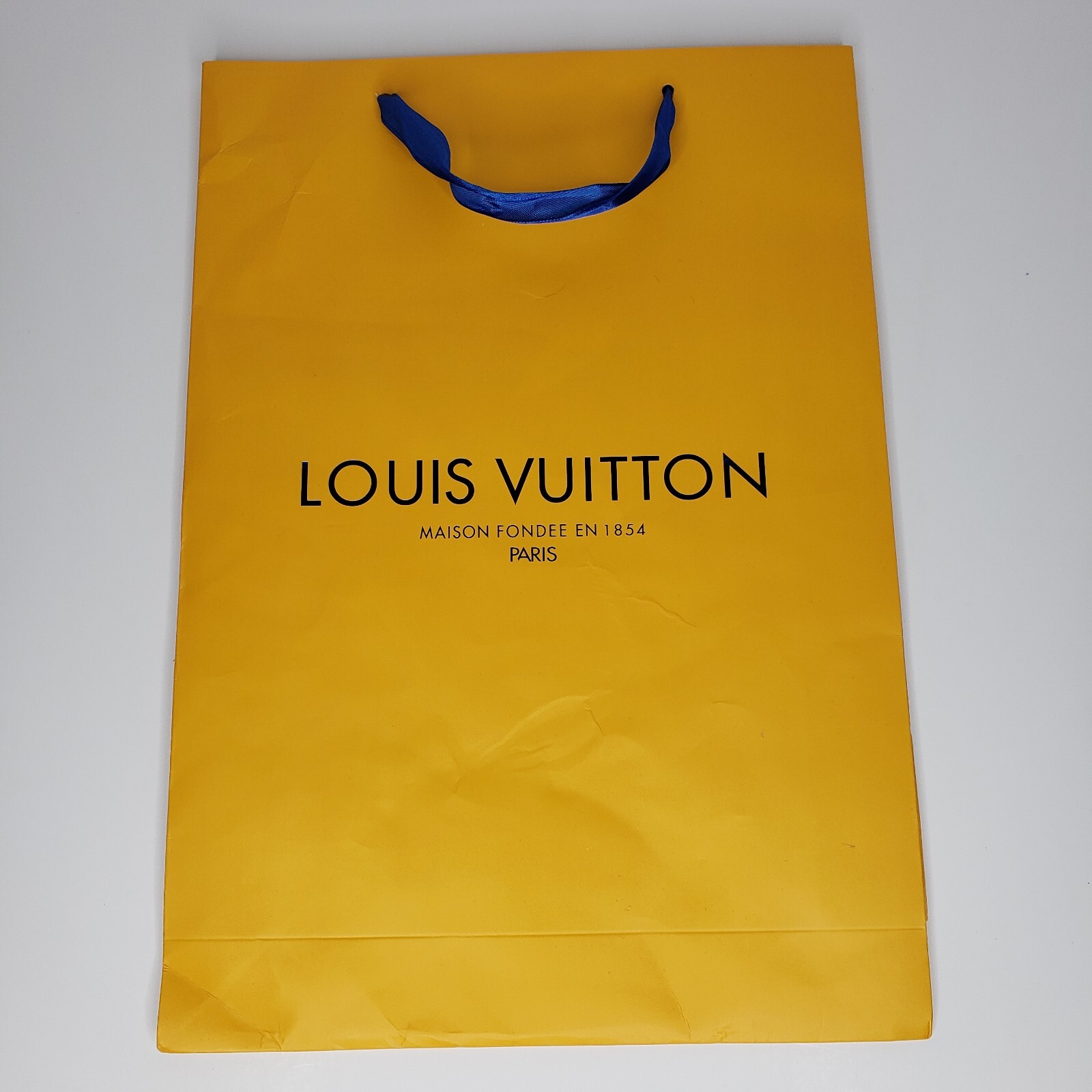 Louis Vuitton Orange Stylish Designer Tote Shopping Bag 16x11x3 Gift Gag-image