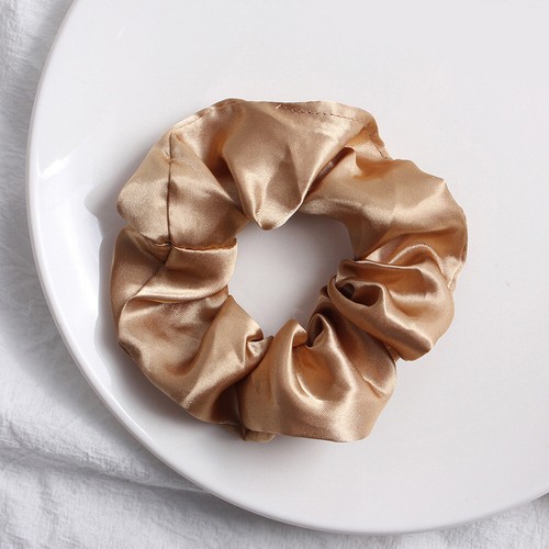 Scrunchies Silk Satin Elastic Hair Hair Bands Rope Tie Ponytail Accessory V - Picture 12 of 22