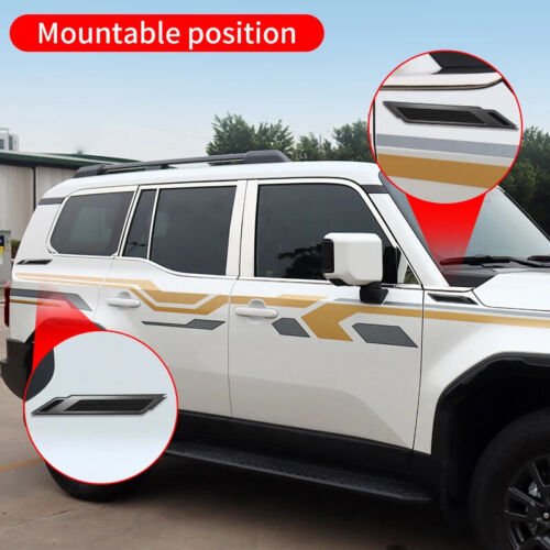 Para 2024 2025 Toyota Land Cruiser 250 Accesorios Carrocería Logo Decoración Etiqueta - Imagen 4 de 10