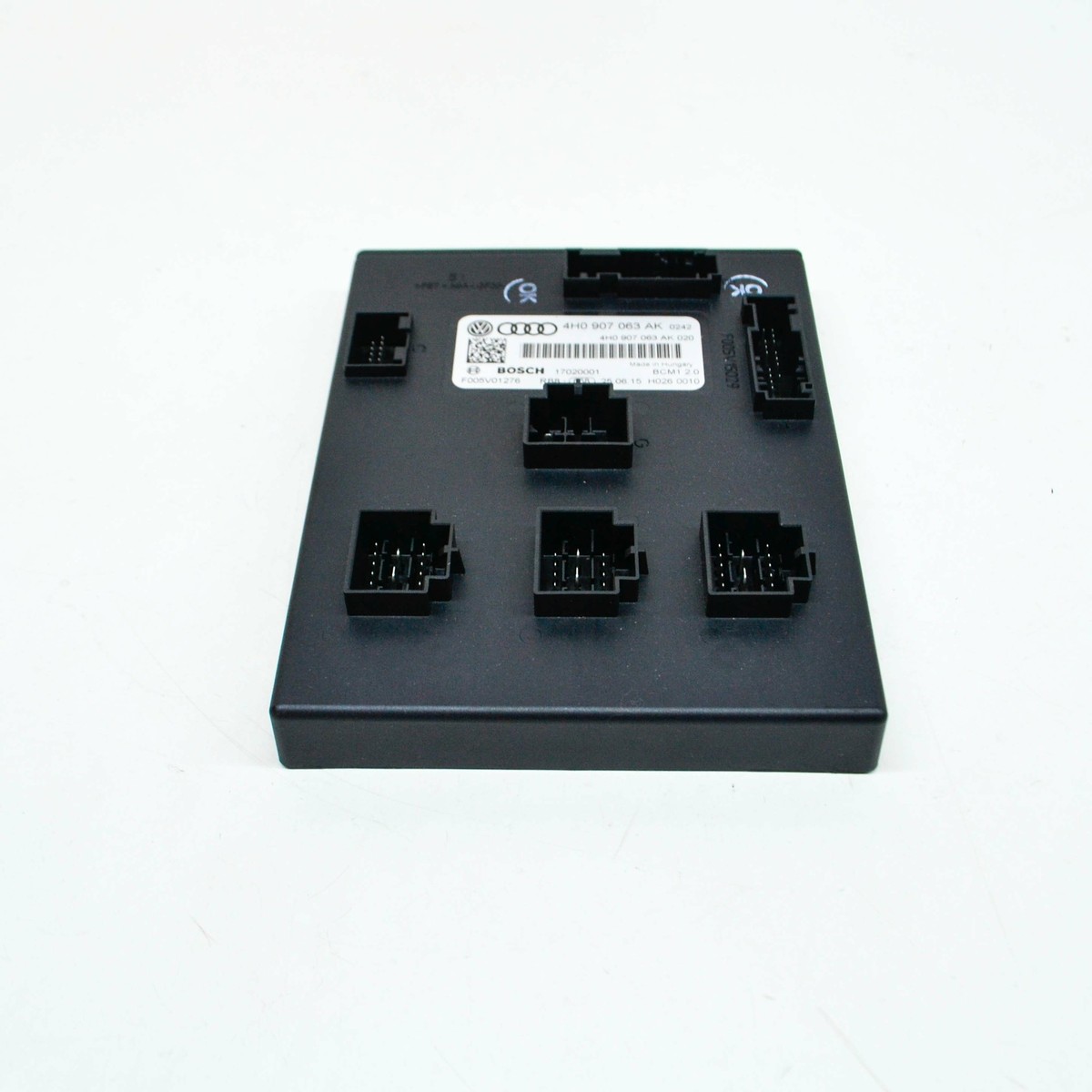 NEW AUDI A8 4H COMFORT CONTROL UNIT 4H0907063AK ORIGINAL 4H0-907