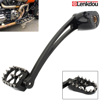 MX Style Brake Arm Lever Peg Pedal For Harley Electra Glide Road Glide 2008-2013