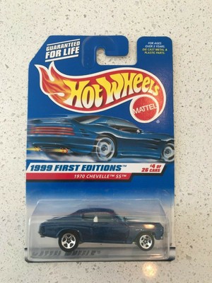 hot wheels 1999 first editions 1970 chevelle ss