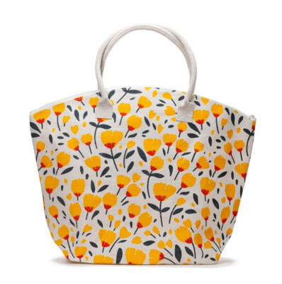 Puckator Buttercup Jute Beach Bag 41x53x15cm NEW