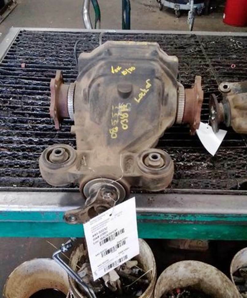2008 Infiniti G37 Rear Axle Differential Carrier 3.692 Ratio RWD