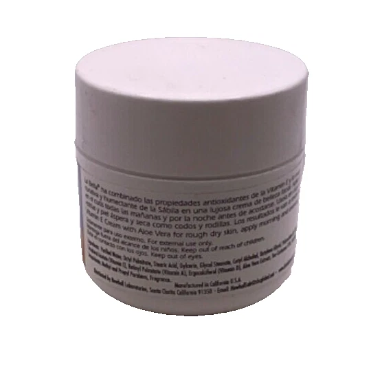 La Bella Crema con Pura Vitamina E y Sabila Vitamin E Cream / 4oz - Image 2 of 2