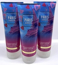 3 Bath Body Works PARIS AMOUR Ultimate Hydration Body Cream 8oz