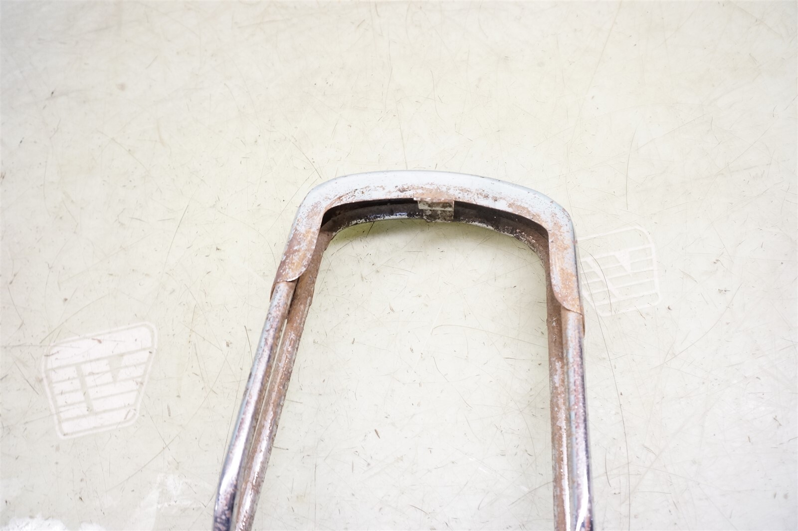 Harley Davidson Shovelhead Chrome Front Fender Trim Bumper FL FLH *TZ1