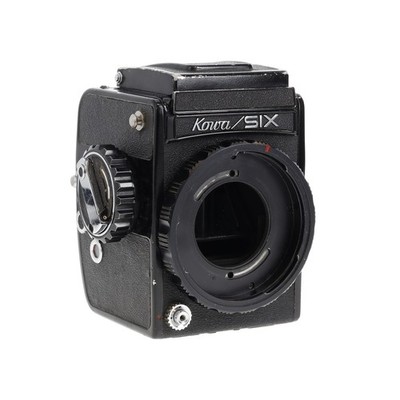 Kowa Six Black Medium Format Camera Body, with Waist Level Finder