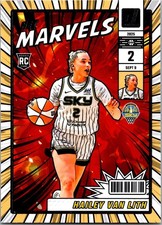 2025 HAILEY VAN LITH DONRUSS WNBA #24 NET MARVELS ROOKIE RC CARD CHICAGO SKY