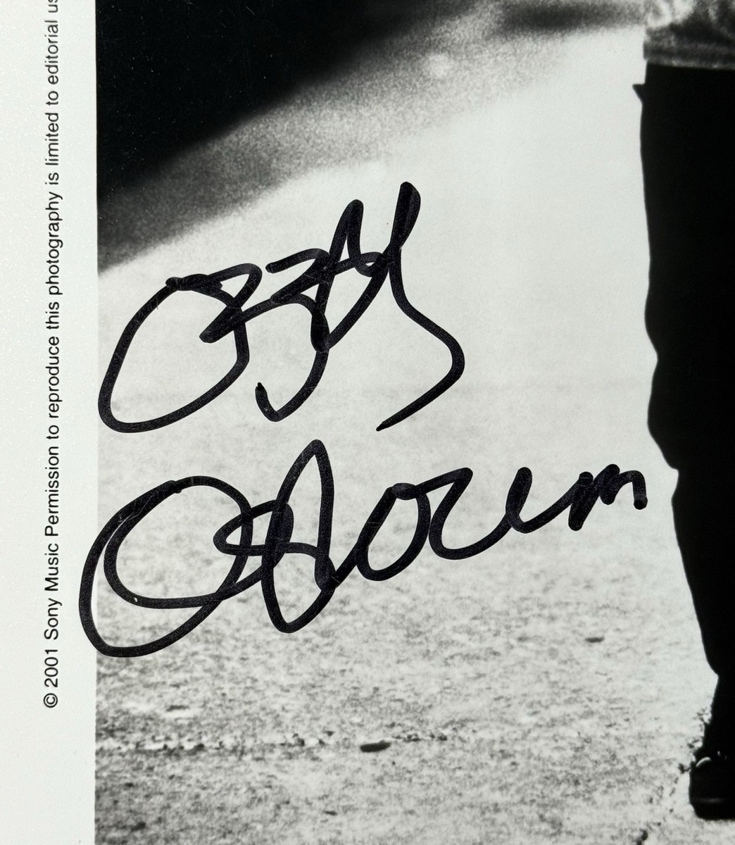 Ozzy Osbourne signed Photo 8x10 Black Sabbath Sony promo beckett