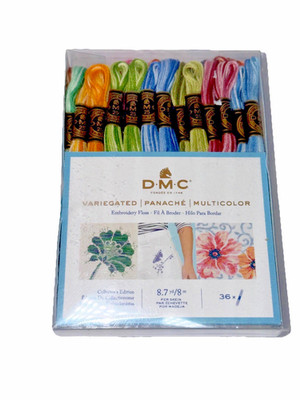 DMC Floss Variegated 36 Skeins 6 Strand Embroidery Thread Collector's Edition