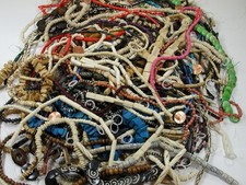 5 LBS Assorted Shapes and Sizes India Handmade Water Buffalo Bone Beads EK-4   