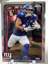 Topps Chrome 2025 Cam Skattebo Giants Rookie #331 Football Card