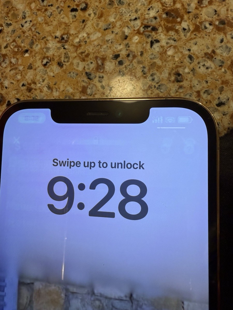 Apple iPhone 12 Pro Max 128GB White Gold Trim Unlocked | eBay