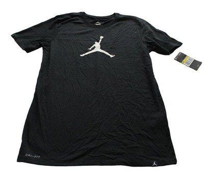 HERREN NIKE T-SHIRT SCHWARZ 925602 JUMPMAN JORDAN Gr. S NEU