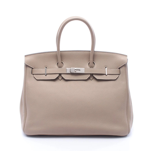 Hermes Birkin 35 Handbag Beige #RCB3925