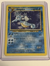 Pokémon TCG Kingdra Neo Genesis 8/111 Holo Unlimited Holo Rare