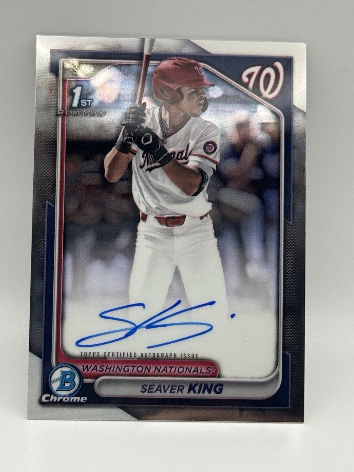 2024 Bowman Draft Chrome Prospect Auto Seaver King #CPA-SK Auto