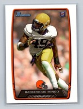 2013 Bowman #181 Barkevious Mingo RC Cleveland Browns