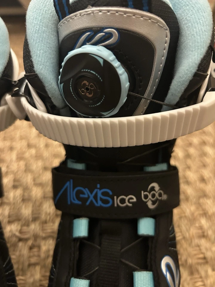 K2 Alexis Ice Boa Hockey Pond  Skates , Secure Fit NWT $125+ Sz 8 UK 5.5 - Image 4 of 4