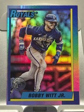 2025 Topps Update Series - 1990 Topps Baseball Bobby Witt Jr. #U90-31