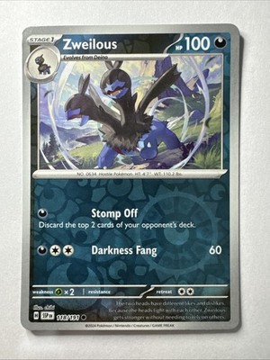 Zweilous 118/191 Sv08: Surging Sparks Reverse Holo