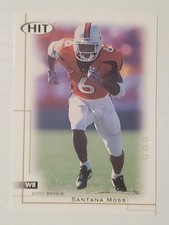 2001 SAGE HIT #6 Santana Moss ~ New York Jets