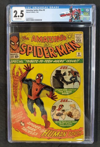 Amazing Spider-Man #8 - 2023 NYCC Limited Edition - CGC 2.5 - 1964
