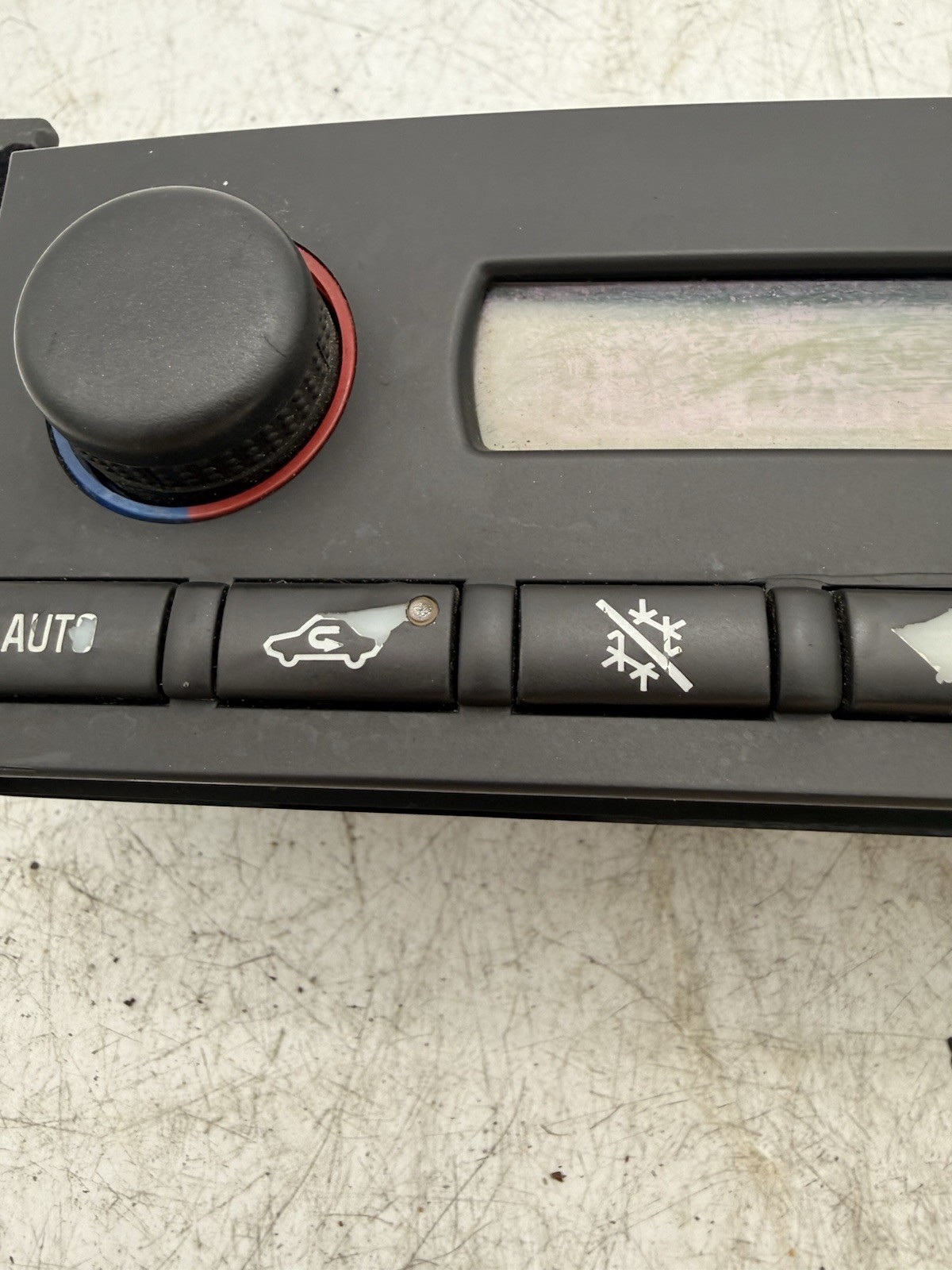 05-13 CHEVROLET CORVETTE C6 DUAL ZONE AC HEATER CLIMATE CONTROL SWITCH OEM