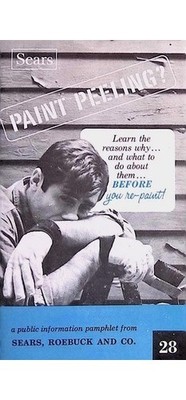 Sears Paint Peeling? Hidden Moisture Home Guide 1950s #28 Walls Plaster